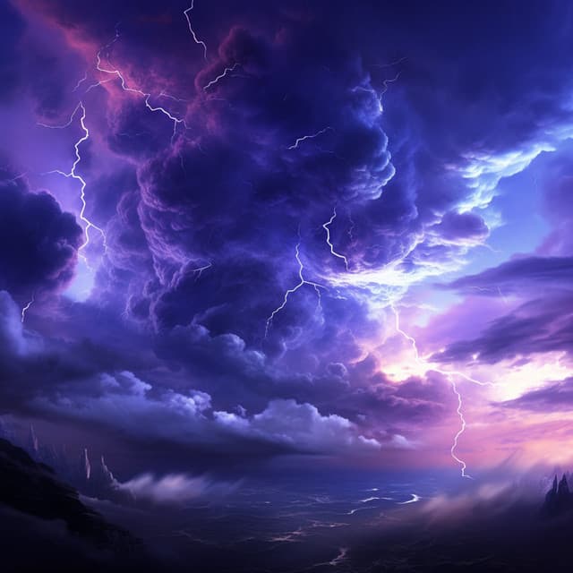 Melodías Tranquilas De Truenos: Música De Relajación Serena - El colectivo de la selva tropical