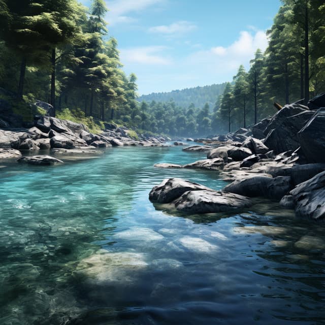 Gentle Water Tunes for Baby: Calming Waves - Baby Music Solitude