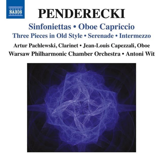 Penderecki: Sinfoniettas - Oboe Capriccio - Krzysztof Penderecki