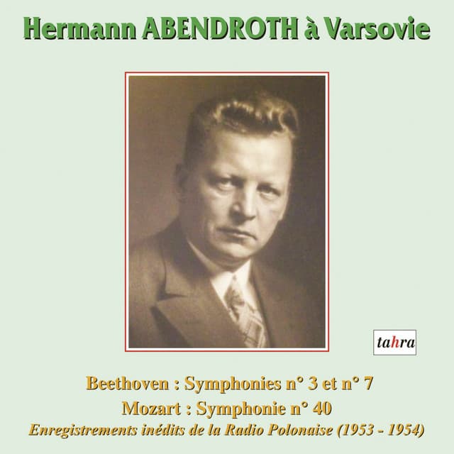 Hermann Abendroth à Varsovie - Hermann Abendroth