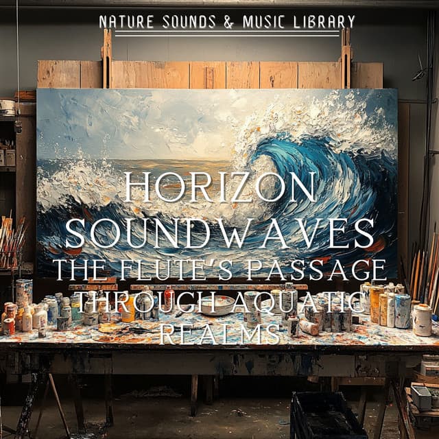Horizon Soundwaves: The Flute’s Passage Through Aquatic Realms - Nature Sounds & Music Library