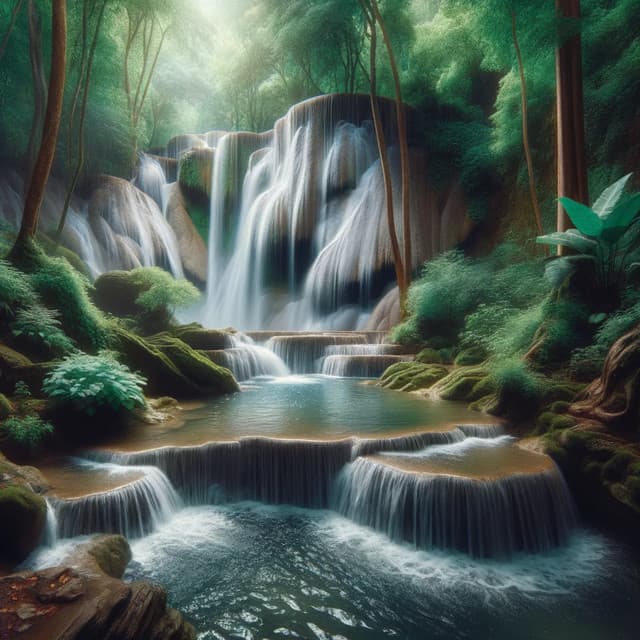 Cascading Comfort: Waterfall Music for Massage - Relief Music Sessions