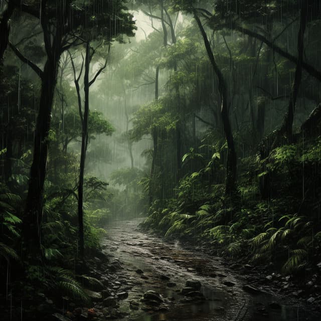 Rain Meditation Harmony: Tranquil Downpour - HEALING WORLD