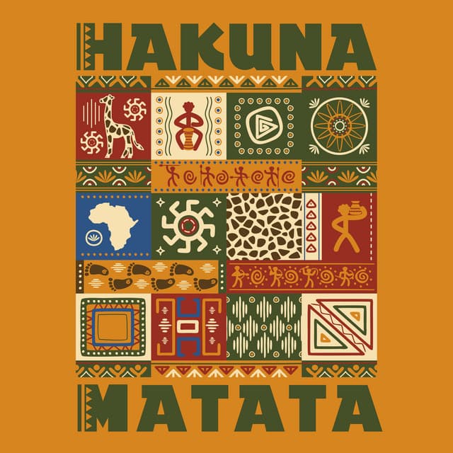 HAKUNA MATATA: African Folk Music Instrumental | Happy Vibes - Afrika Syncopation