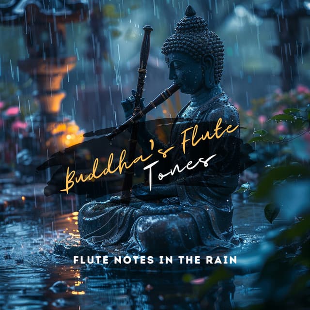 Flute Notes in the Rain: Melodic 432 Hz Rainy Reflections - Buddha's Flute Tones