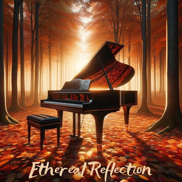 Ethereal Reflection: Serene Piano Lounge - Background Piano Music Ensemble