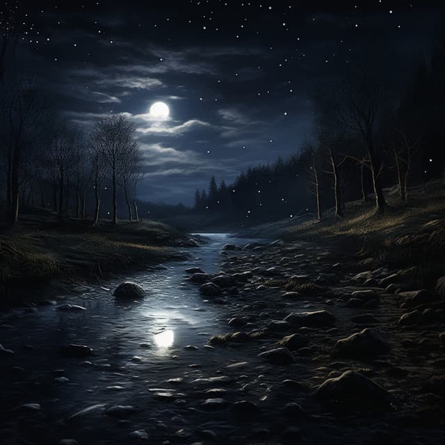 Water's Sleep Symphony: Soothing Night Sounds - Relaxing Chillout Music Zone