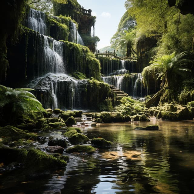Corrientes Relajantes: Música De Masaje De Spa Junto A La Cascada - Estación de música clásica