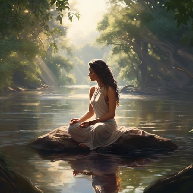 Tranquilidad Acuática: Melodías Meditativas - Notas etéreas