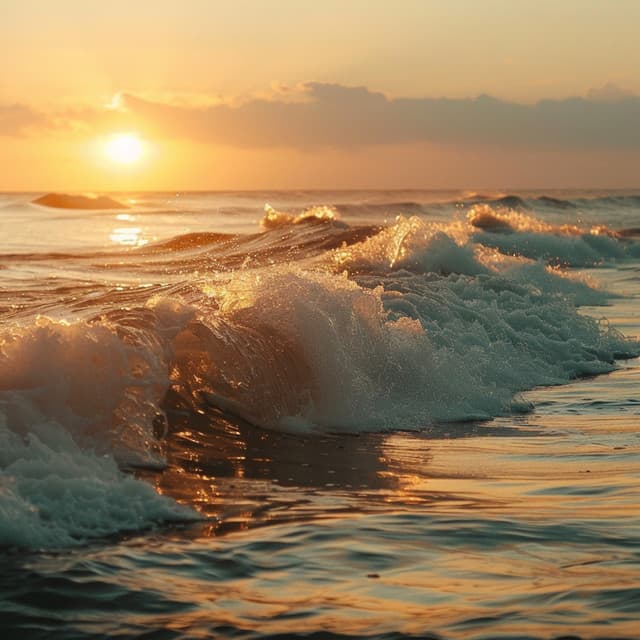 Calma En El Yoga Del Océano: Sonidos Tranquilos De La Marea - Chillout tibetano