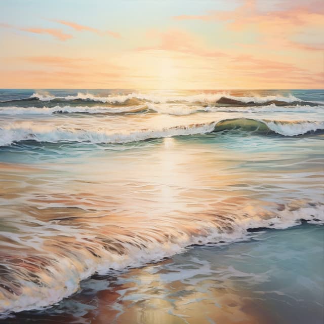 Armonía De Las Mareas: Melodía Básica Del Océano - Natación en el cielo