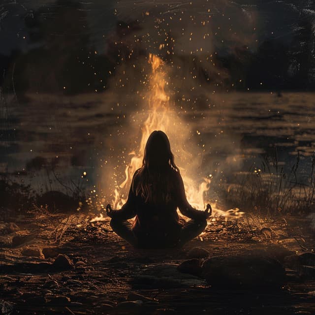 Llamas Relajantes: La Calma De La Meditación En El Fuego - Mantra para Meditar