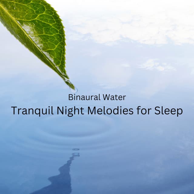Binaural Water: Tranquil Night Melodies for Sleep - Binaural Beats Concentration