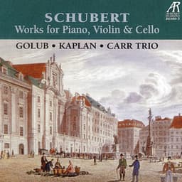 Schubert Trios: Works for Piano, Violin & Cello - David Golub