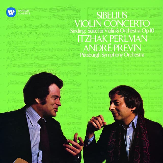 Sibelius: Violin Concerto - Sinding: Suite - Itzhak Perlman